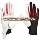 Cheap high quality Lycra sheepskin leather horse riding gloves